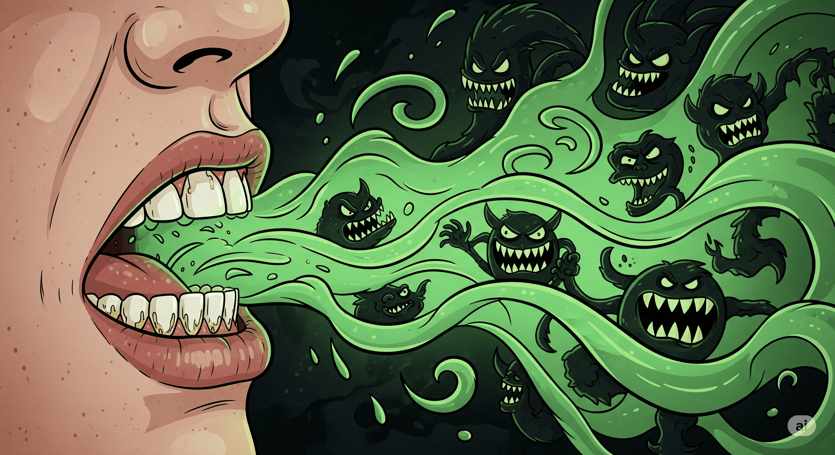 Ilustrasi artikel: Bau Mulut (Halitosis), Yuk Kenali Penyebab dan Cara Mencegahnya!